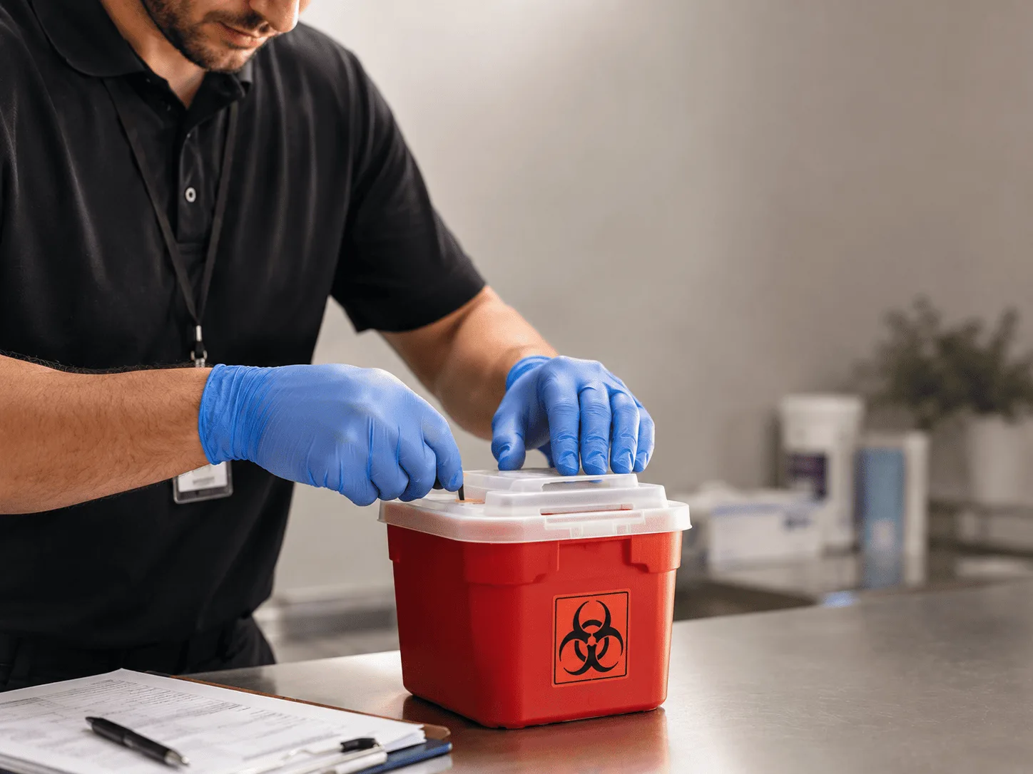 Why choose Sharps Waste Disposal in Deanville, TX